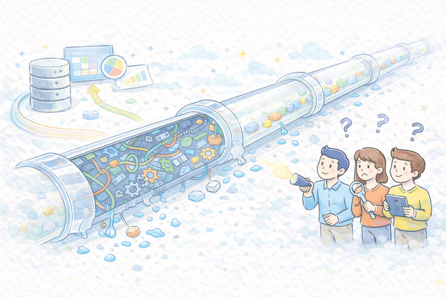 Data pipeline observability and failure detection