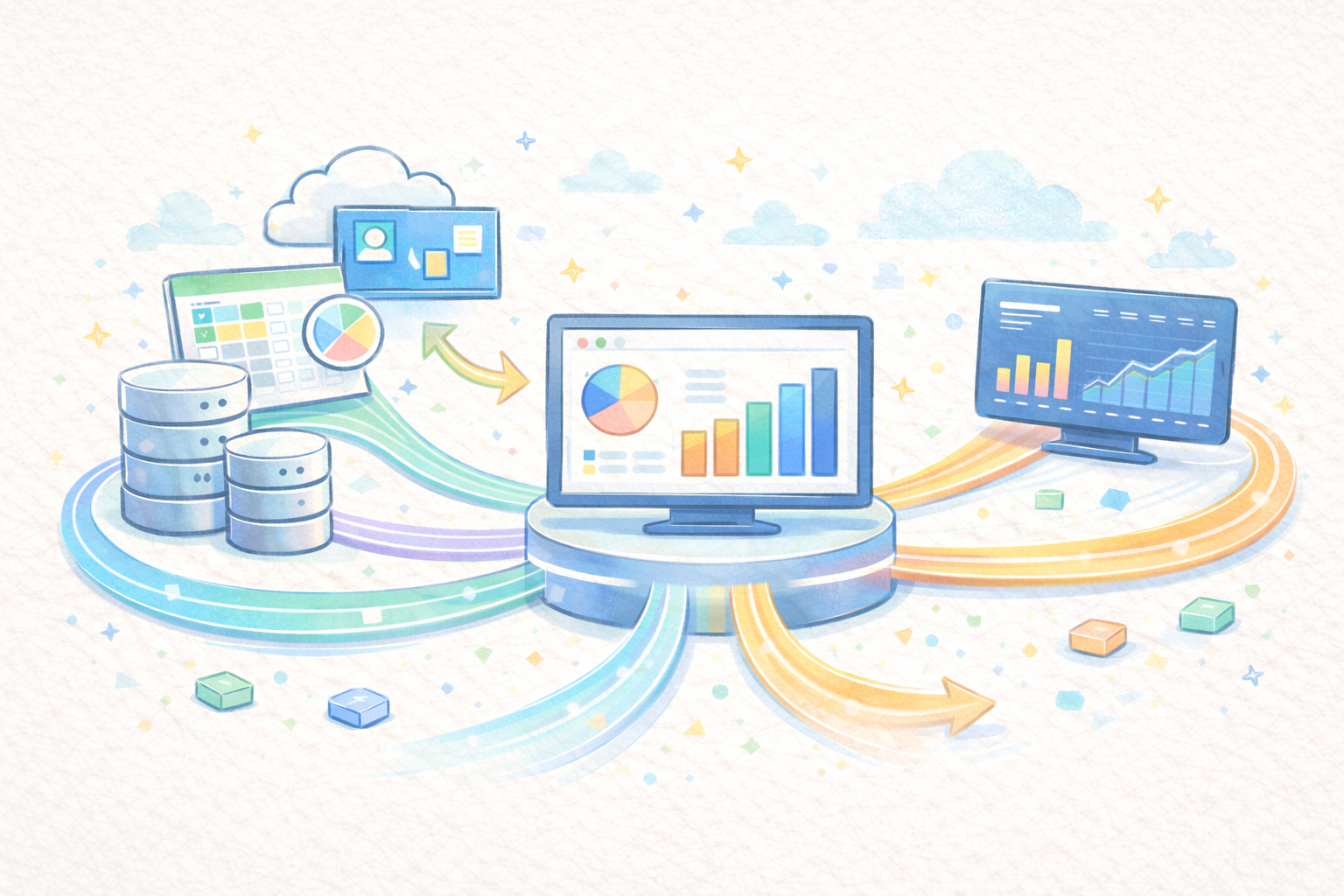 Modern data pipeline architecture supporting data consolidation